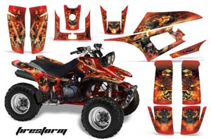 Yamaha Warrior 350 ATV Custom Graphic Kit - All Years