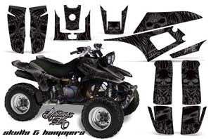 Yamaha Warrior 350 ATV Custom Graphic Kit - All Years