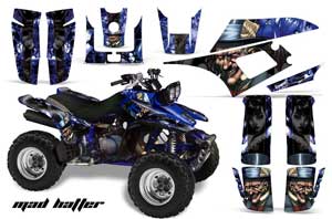 Yamaha Warrior 350 ATV Custom Graphic Kit - All Years