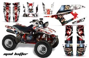 Yamaha Warrior 350 ATV Custom Graphic Kit - All Years