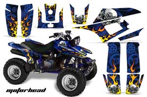 Yamaha Warrior 350 ATV Custom Graphic Kit - All Years