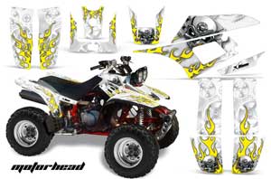 Yamaha Warrior 350 ATV Custom Graphic Kit - All Years