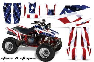 Yamaha Warrior 350 ATV Custom Graphic Kit - All Years