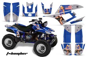 Yamaha Warrior 350 ATV Custom Graphic Kit - All Years