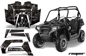 Polaris RZR 800 / 800S Graphic Kit - 2011-2014 Reaper Black