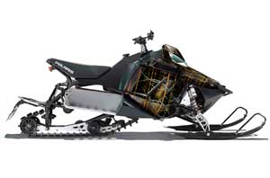 Polaris RMK / PRO-R / Rush / Assault Sled Graphic Kit - 2011-2016 The One Orange