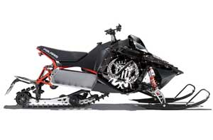 Polaris RMK / PRO-R / Rush / Assault Sled Graphic Kit - 2011-2016 Silver Star - Reloaded White