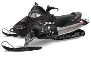 Polaris Fusion Sled Graphic Kit - 2005-2007 Reaper Black