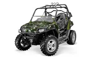 Polaris RZR 800 / 800S Graphic Kit - 2006-2010 Camoplate Green
