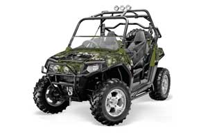Polaris RZR 800 / 800S Graphic Kit - 2006-2010 Reaper Green