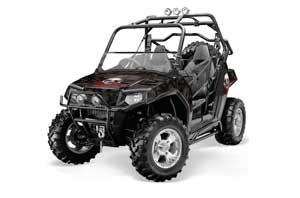 Polaris RZR 800 / 800S Graphic Kit - 2006-2010 Bone Collector Black
