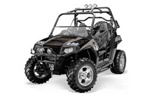 Polaris RZR 800 / 800S Graphic Kit - 2006-2010 Diamond Race Black