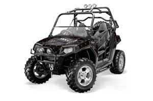 Polaris RZR 800 / 800S Graphic Kit - 2006-2010 Silver Star - Reloaded Chrome