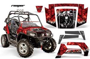 Polaris RZR 800 / 800S Graphic Kit - 2006-2010 Reaper Red