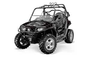 Polaris RZR 800 / 800S Graphic Kit - 2006-2010 Reloaded Silver