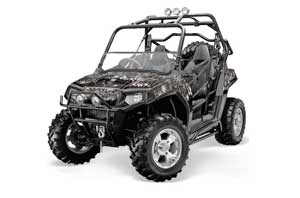 Polaris RZR 800 / 800S Graphic Kit - 2006-2010 Reaper Silver