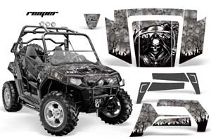 Polaris RZR 800 / 800S Graphic Kit - 2006-2010 Reaper Silver