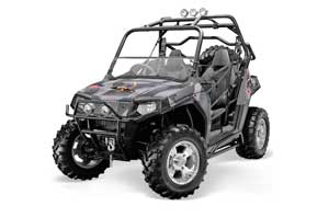 Polaris RZR 800 / 800S Graphic Kit - 2006-2010 T Bomber Silver