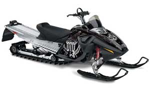 Ski Doo RT Sled Graphic Kit - 2005-2009 Silver Star - Reloaded Silver