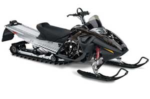 Ski Doo RT Sled Graphic Kit - 2005-2009 Reaper Black