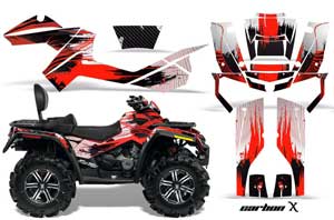 Can Am Outlander MAX 500 / 650 / 800 ATV Custom Graphic Kit - 2006-2012