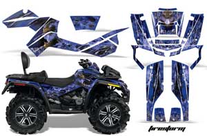 Can Am Outlander MAX 500 / 650 / 800 ATV Custom Graphic Kit - 2006-2012