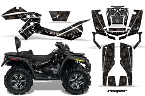 Can Am Outlander MAX 500 / 650 / 800 ATV Custom Graphic Kit - 2006-2012