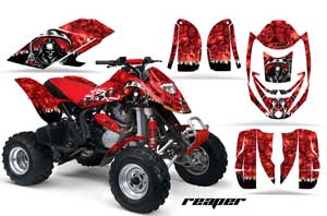 Can Am Bombardier DS650 ATV Graphic Kit - 2006-2016 Reaper Red