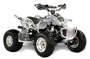 Apex Pro Shark MXR 70 / 90 ATV Graphic Kit - All Years Butterfly Black
