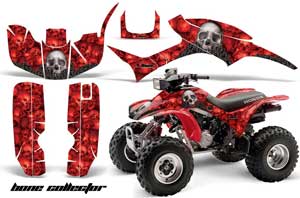 Honda TRX 300EX ATV Graphic Kit - 1993-2006 Bone Collector Red