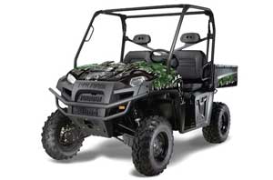 Polaris Ranger XP 500 / 800 / 900D 4x4 EFI Graphic Kit - 2010-2014 Reaper Green