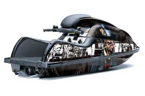 Kawasaki 800 SX / R Jet Ski Graphic Kit