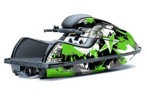 Kawasaki 800 SX / R Jet Ski Graphic Kit