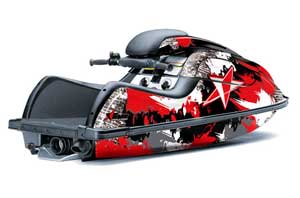 Kawasaki 800 SX / R Jet Ski Graphic Kit