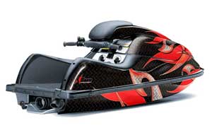 Kawasaki 800 SX / R Jet Ski Graphic Kit