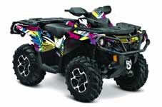 Can Am Outlander 500 / 650 / 800 / 800R / 1000 XT-P ATV Graphic Kit