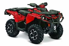 Can Am Outlander 500 / 650 / 800 / 800R / 1000 XT-P ATV Graphic Kit