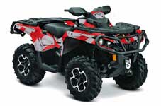 Can Am Outlander 500 / 650 / 800 / 800R / 1000 XT-P ATV Graphic Kit