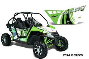 Arctic Cat Wildcat 1000 2 Door Graphic Kit