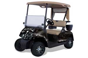 EZ-GO TXT Golf Cart Graphic Kit