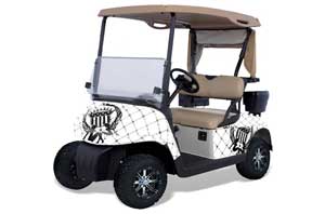 EZ-GO TXT Golf Cart Graphic Kit