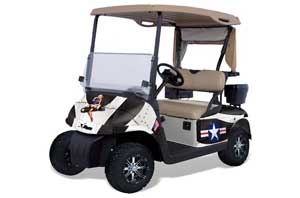 EZ-GO TXT Golf Cart Graphic Kit