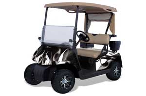 EZ-GO TXT Golf Cart Graphic Kit