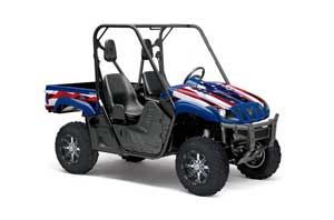 Yamaha Rhino 700 / 660 / 450 Graphic Kit - 2004-2013 Stars and Stripes Red White & Blue