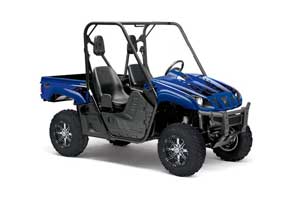 Yamaha Rhino 700 / 660 / 450 Graphic Kit - 2004-2013 Diamond Flames Blue