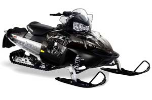 Polaris RMK / Shift / Assault Sled Graphic Kit - 2006-2020 Reaper Black