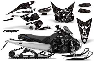 Yamaha FX Nytro Sled Graphic Kit - 2008-2014 Reaper Black