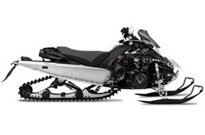 Yamaha FX Nytro Sled Graphic Kit - 2008-2014 Reaper Black