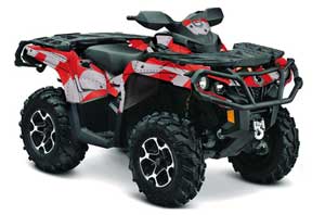 Can Am Outlander 500 / 650 / 800 / 800R / 1000 XT-P ATV Graphic Kit
