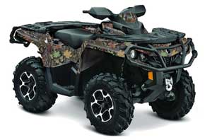 Can Am Outlander 500 / 650 / 800 / 800R / 1000 XT-P ATV Graphic Kit